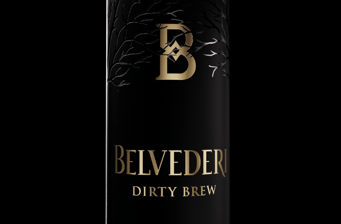 BELVEDERE ORGANIC DIRTY BREW 0,7L UNIKALNY LIKIER ETYKIETA